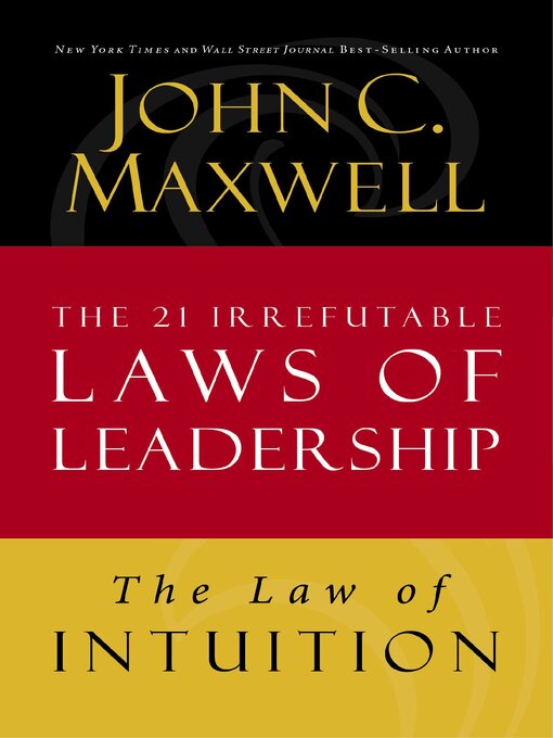 Title details for The Law of Intuition by John C. Maxwell - Available